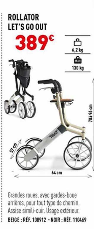 Rollator Let's Go Out