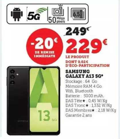 samsung galaxy a13 5g
