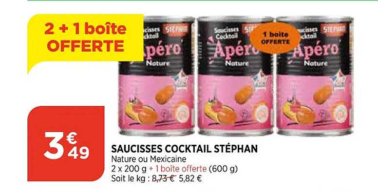 Saucisses Cocktail Stéphan