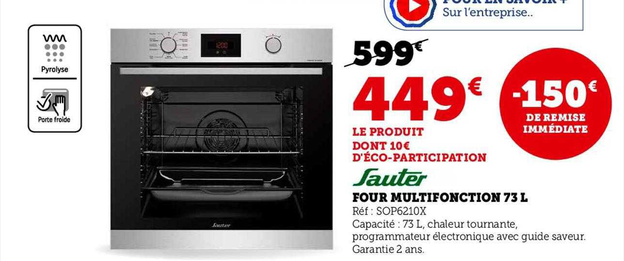 Sauter Four Multifunction 73 L