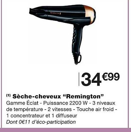 sèche-cheveux "remington"