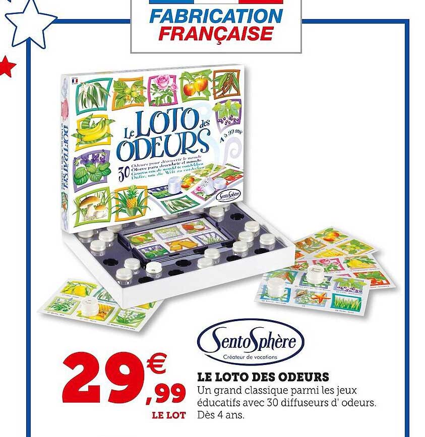 sentosphère le loto des odeurs