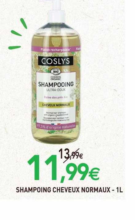 shampoing cheveux normaux coslys