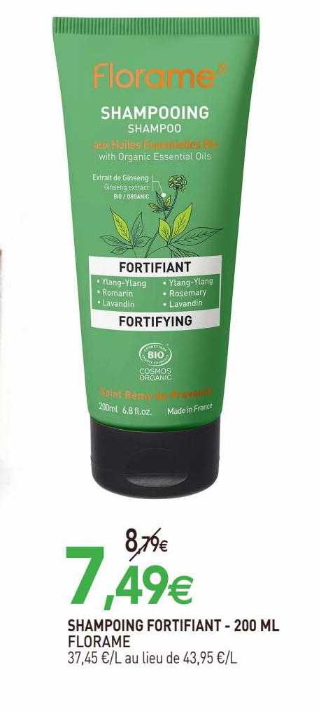 Shampoing Fortifiant Florame