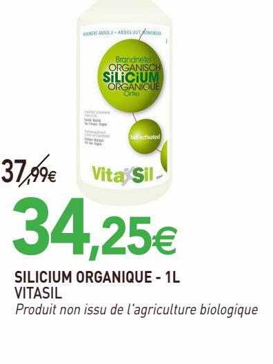 silicium organique vitasil