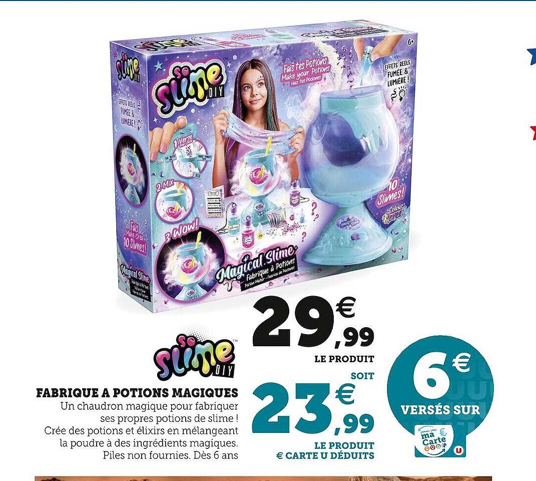 Slime Diy Fabrique à Potions Magiques