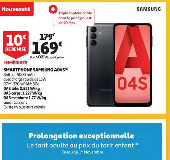 Smartphone Samsung A04s