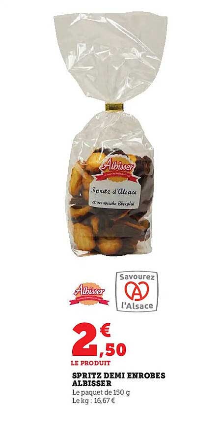 sprite demi enrobés albisser