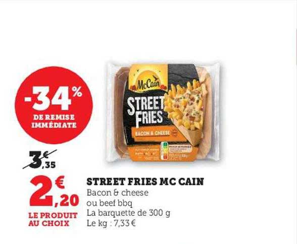 street fries mc cain