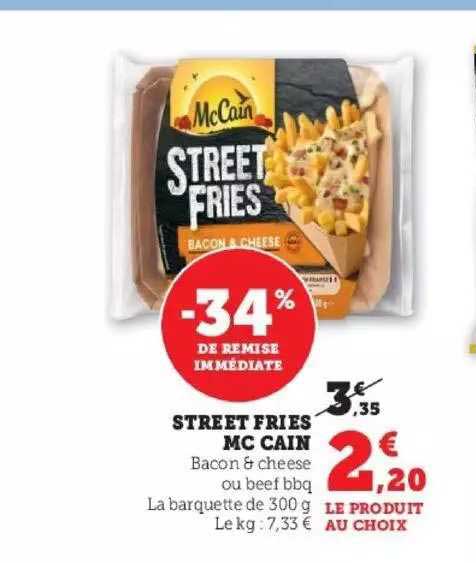 street fries mc cain