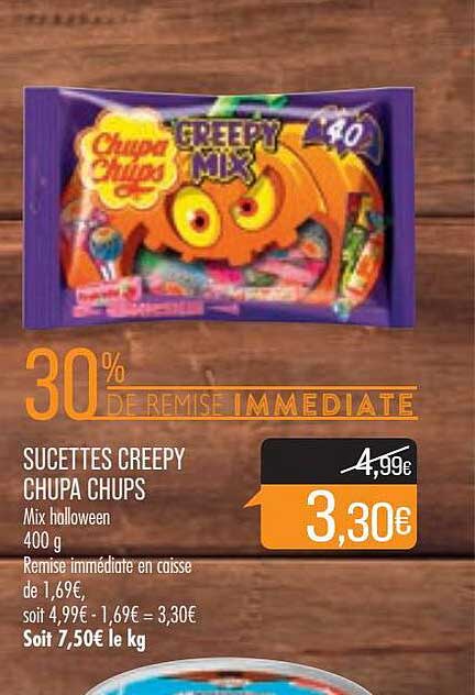 sucettes creepy chupa chups