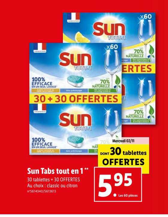 sun tabs tout en 1