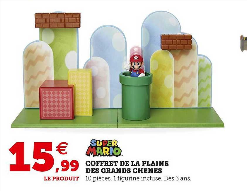 super mario coffret de la plaine des grands chênes