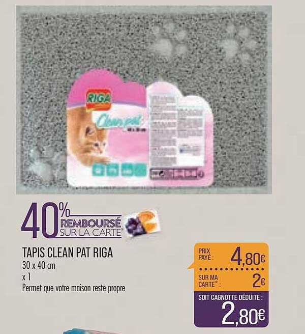 tapis clean pat riga