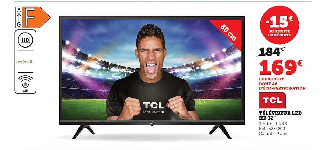 Televiseur Leclerc 80 Cmnull