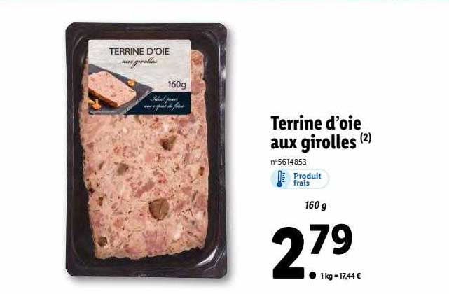 Terrine D'oie Aux Girolles