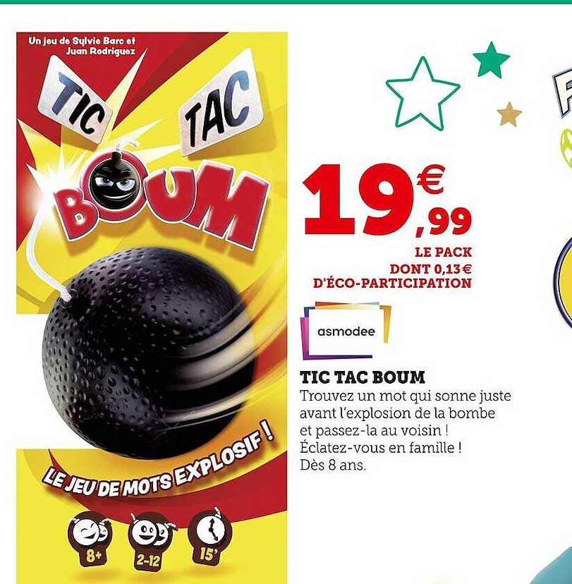 tic tac boum asmodee