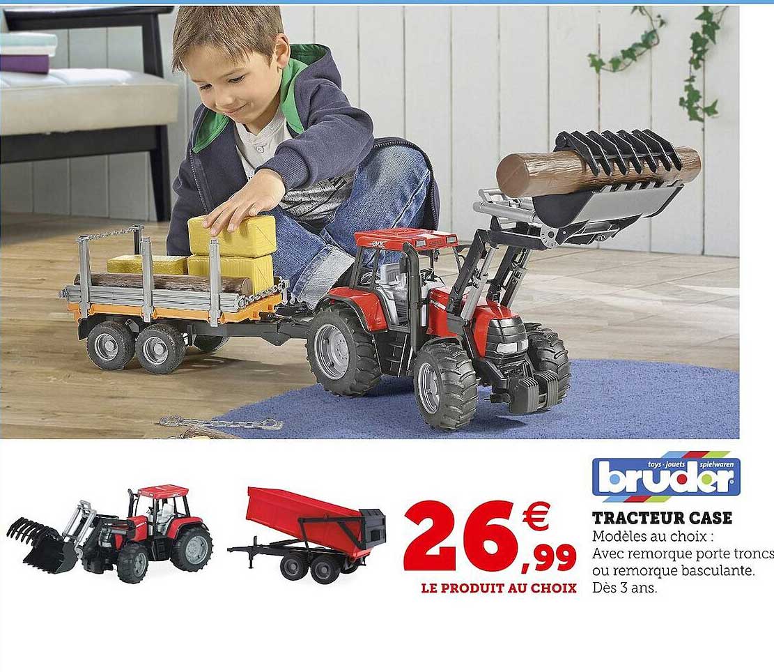 tracteur case bruder