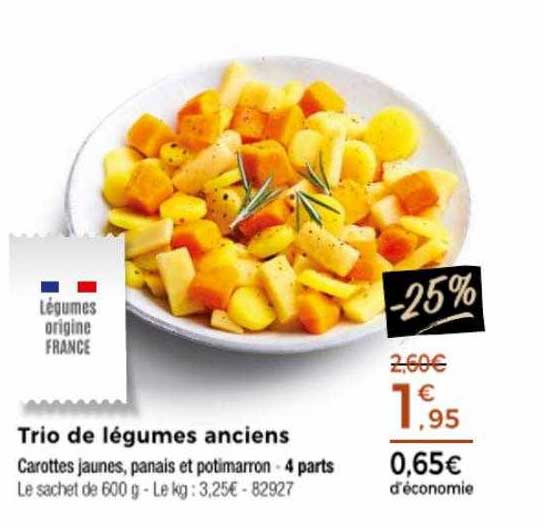 Trio De Légumes Anciens