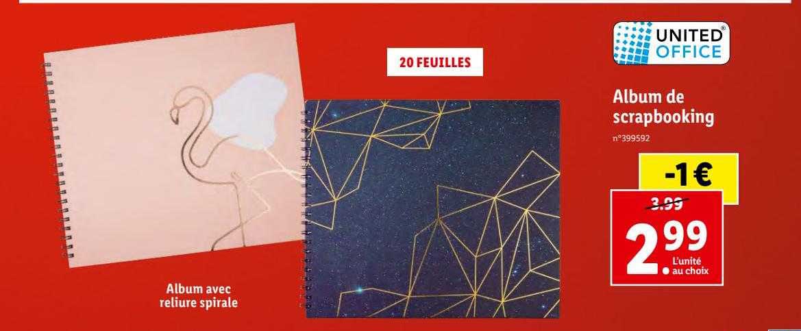 united office album de scrapbooking