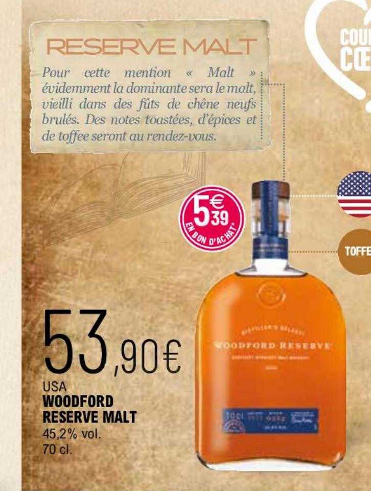 usa woodford réserve malt 45,2% vol.
