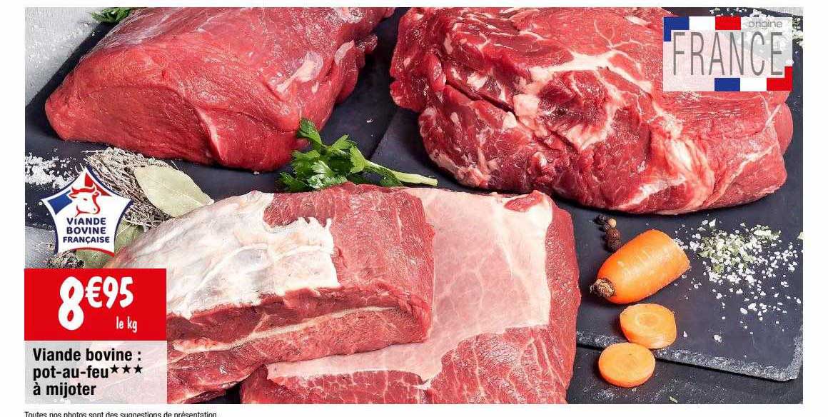 Viande Bovine : Pot-au-feu à Mijoter