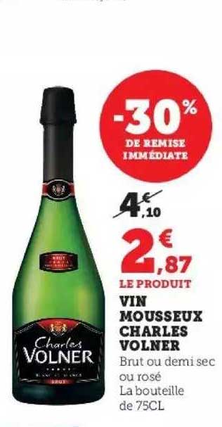 vin mousseux charles volner