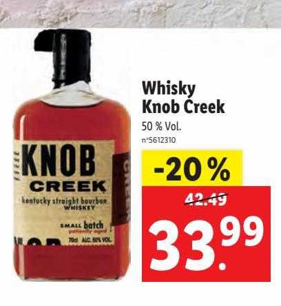 whisky knob creek