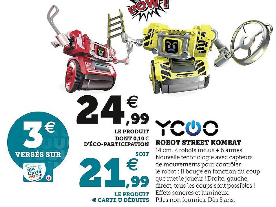 ycoo robot street kombat