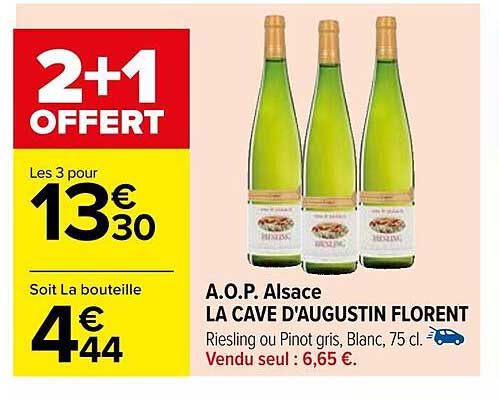 a.o.p. alsace la cave d'augustin florent