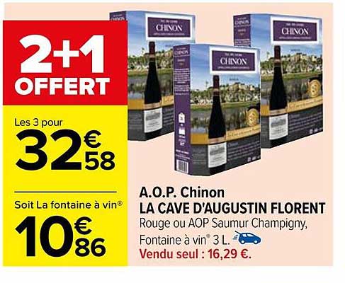 a.o.p. chinon la cave d'augustin florent