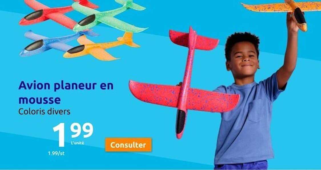 Avion Planeur En Mousse