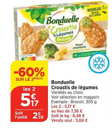 Bonduelle Croustis De Légumes