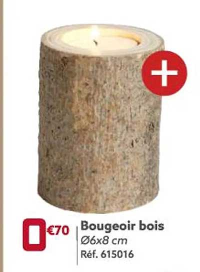 Bougeoir Bois