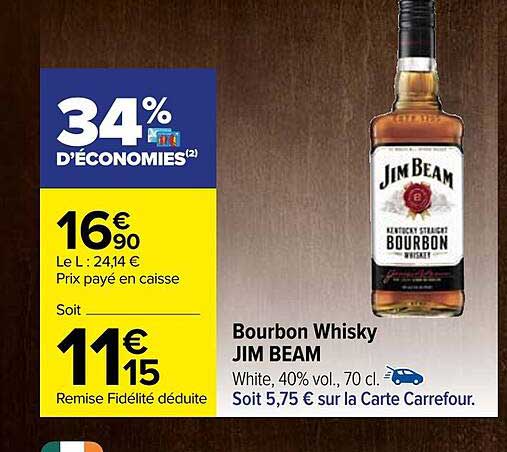 bourbon whisky jim beam
