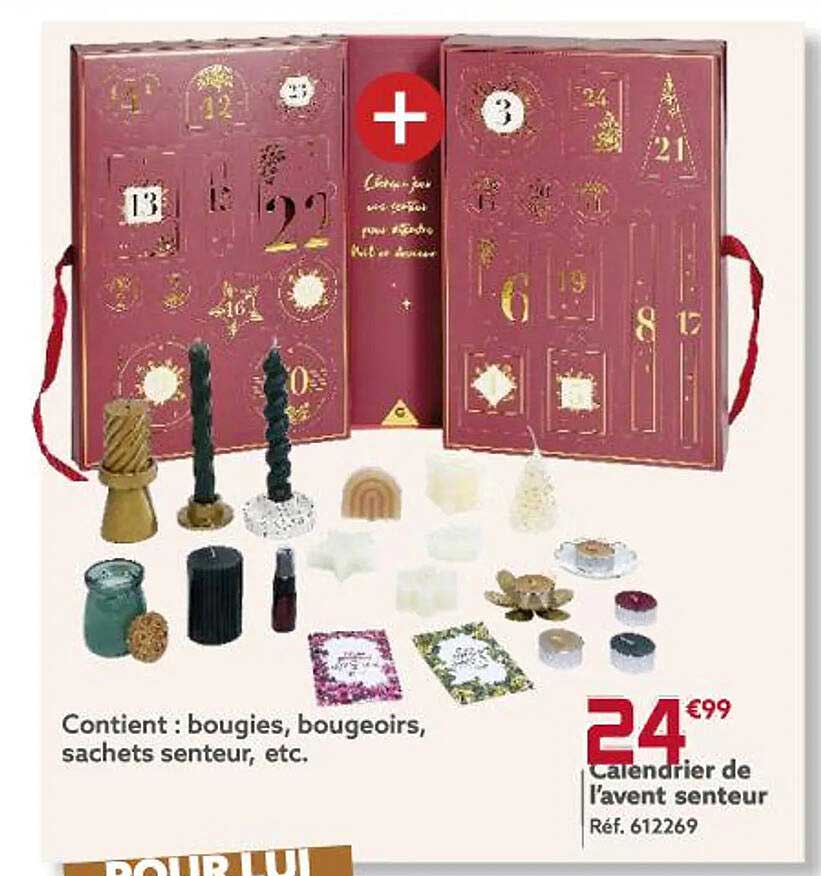 calendrier de l'avent senteur