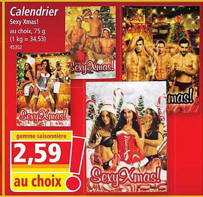 calendrier sexy xmas!