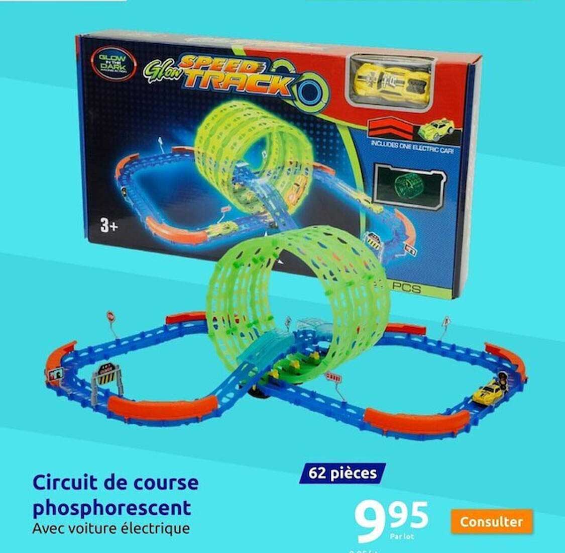 Circuit De Course Phosphorescent