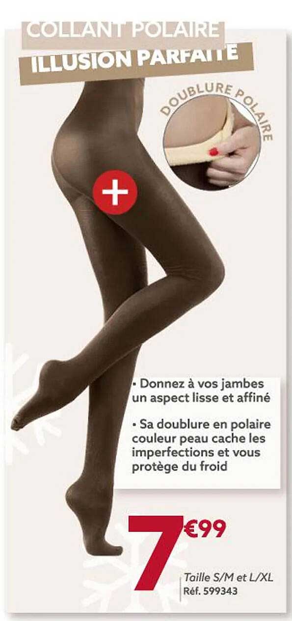 collant polaire illusion parfaite