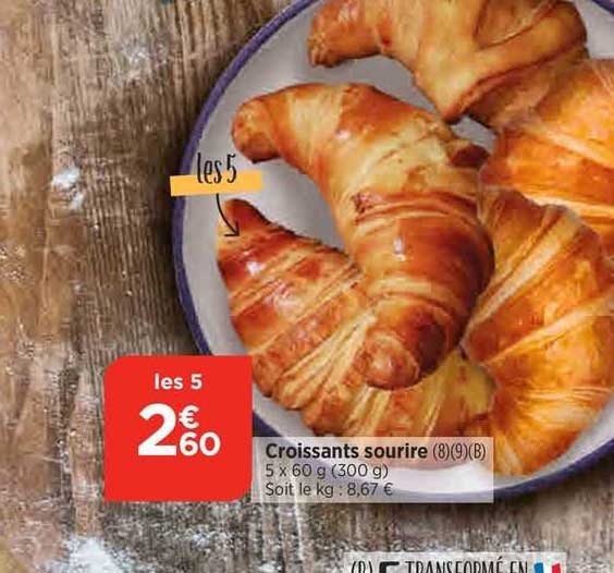 Croissants Sourire