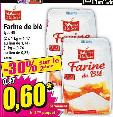 farine de blé bonnes malices