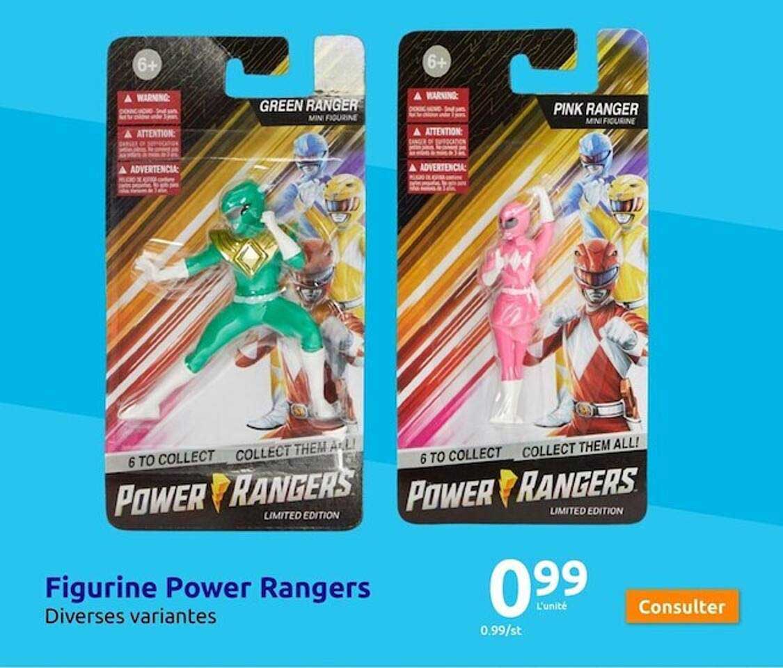 figurine power rangers