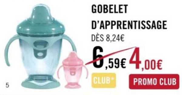 gobelet d'apprentissage