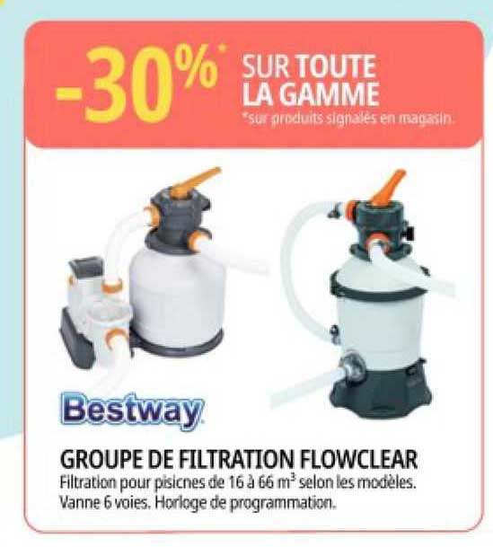 groupe de filtration flowclear bestway