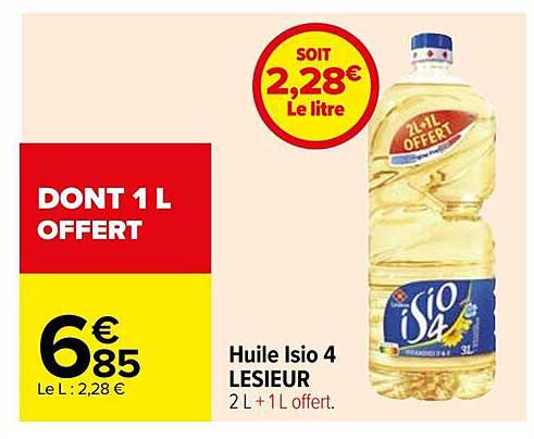 huile isio 4 lesieur