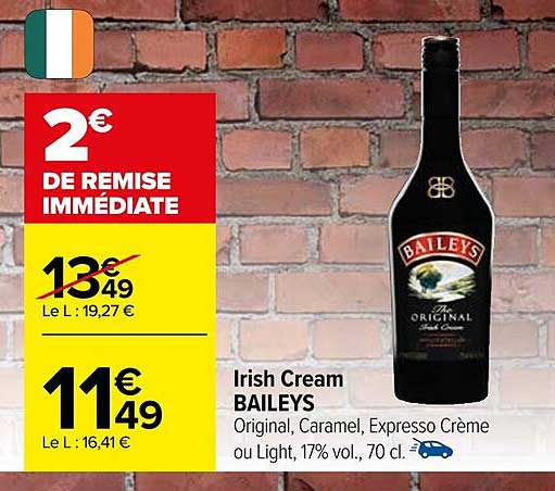 irish cream baileys