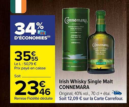 irish whisky single malt connemara