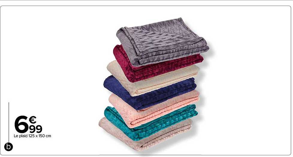 Le Plaid 125 X 150 Cm