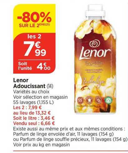 Lenor Adoucissant