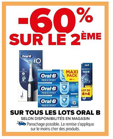 les lots oral b
